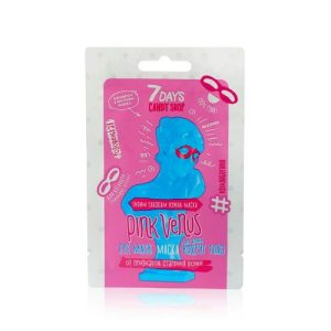 Тканевая маска для кожи вокруг глаз 7 Days Candy shop " Pink venus " 10г