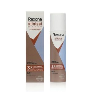 Женский дезодорант - антиперспирант Rexona Clinical Protection "защита и свежесть" 150мл
