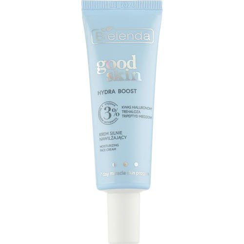 Bielenda Good Skin Hydra Boost Moisturizing Face Cream - Увлажняющий крем с гиалуроновой кислотой, 50 мл.