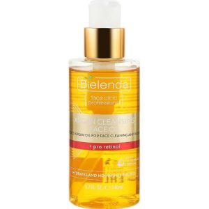 Bielenda Skin Clinic Professional - Очищающее аргановое масло для лица с про-ретинолом, 140 мл.