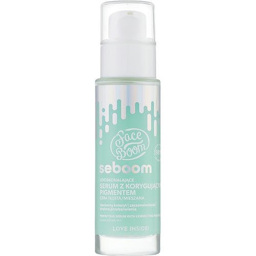 Bielenda Faceboom Seboom Perfecting Face Serum With Corrective Pigment - Сыворотка для лица с корректирующим пигментом, 30 мл.