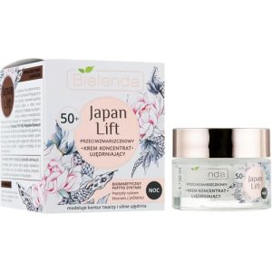 Bielenda Japan Lift - Укрепляющий крем-концентрат против морщин 50+, ночной, 50 мл.