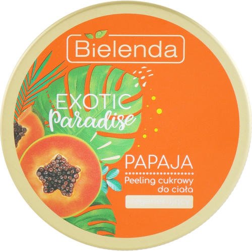 Bielenda Exotic Paradise Regenerating Body Scrub Papaja - Сахарный скраб для тела восстанавливающий "Папайя", 350 г.