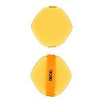 Пуховки для макияжа `DECO.` универсальные (mustard) 2 шт