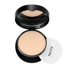 Пудра компактная для лица `NOTE` LUMINIOUS SILK COMPACT POWDER с эффектом сияния тон 198