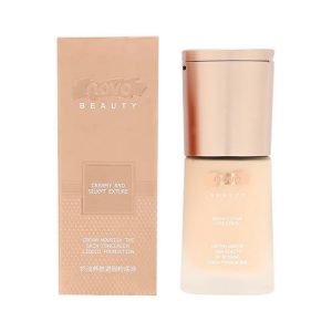 Основа тональная для лица `NOVO` LIQUID FOUNDATION 2 в 1 тон 01