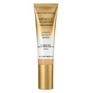 Основа тональная для лица `MAX FACTOR` MIRACLE TOUCH SECOND SKIN тон 03 light