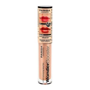 Блеск для губ `PARISA` WONDERBOOSTER c эффектом увеличения тон 02 peach cloud