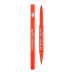 Карандаш-лайнер для глаз `ISCREAM` EXTREME COLOR 2 в 1 (red)