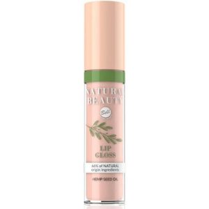 Блеск для губ `BELL` `NATURAL BEAUTY` NATURAL BEAUTY LIP GLOSS тон 01 nude gloss увлажняющий с маслом