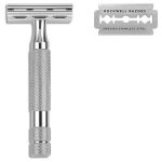 Rockwell 2C White Chrome - Т-образная бритва Белый хром