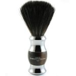 Edwin Jagger 21SB362CR - Помазок темно-коричневый искусственный ворс