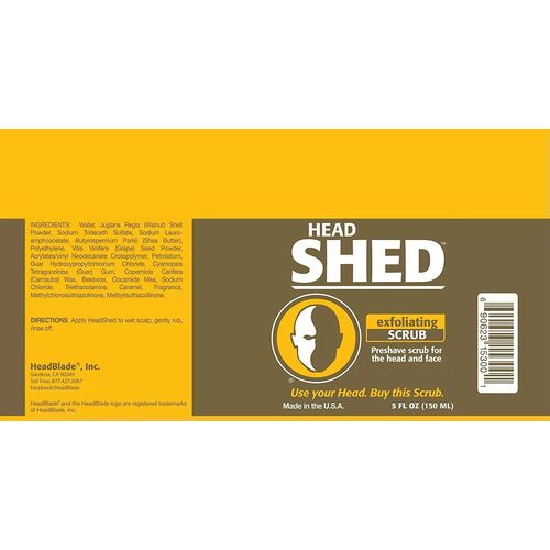 HeadBlade Exfoliator HeadShed - Скраб 150 мл — изображение 3