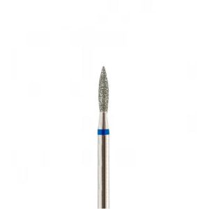 Фреза Beauty-Tools алмазная «Пламя» закругленное D=2,1 мм, синяя (104.243R.524.021)