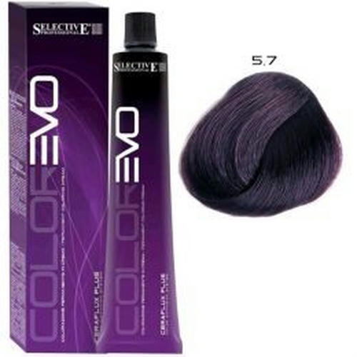 Краска Selective 100мл 5.7 светло-каштановый фиолетовый