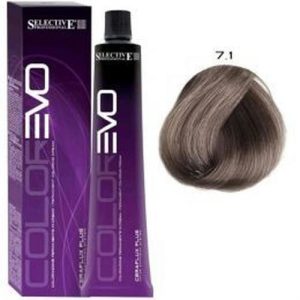 Краска Selective 100мл 7.1 блондин пепельный