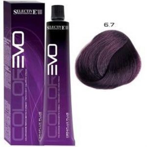 Краска Selective 100мл 6.7 темный блондин фиолетовый