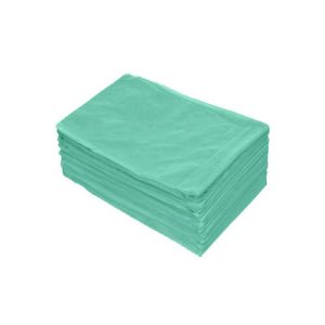Простыни одноразовые, 20шт, мятные, 80 x 200 см