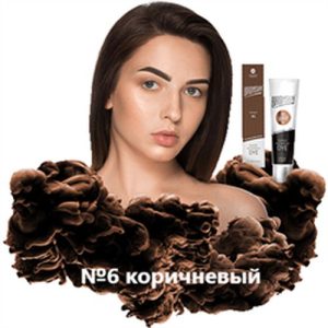Краска BRONSUN № 6, коричневый, 15мл