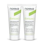 Норева Комплект Эксфолиак восстанавливающий увлажняющий крем 2х40 мл (Noreva, Exfoliac)