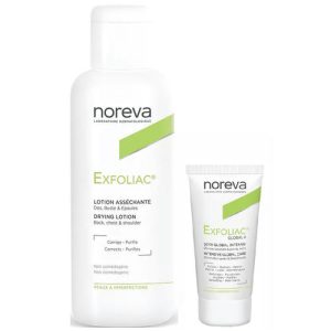 Норева Набор для проблемной кожи: крем, 30 мл + лосьон, 125 мл (Noreva, Exfoliac)