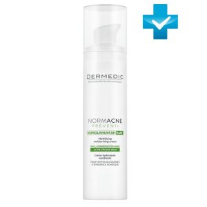 Дермедик Матирующий увлажняющий крем Нормакне Mattifying Moisturising Cream, 40 мл (Dermedic, Normacne)