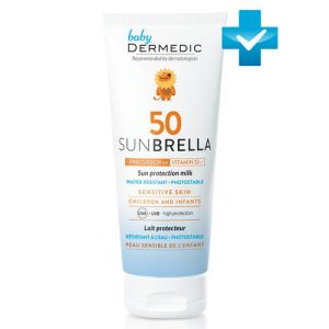 Дермедик Солнцезащитное молочко для детей SPF 50 Sun Protection Milk, 100 г (Dermedic, Sunbrella)
