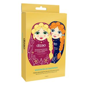 Дизао Набор филлеров для роскошных волос, 4 шт (Dizao, Для волос)