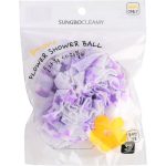 Sung bo Cleamy Clean&Beauty Мочалка Flower shower ball