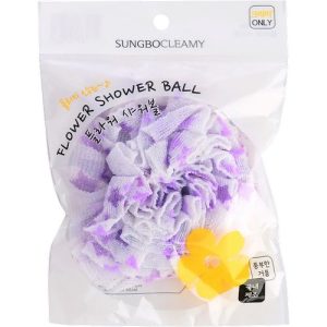 Sung bo Cleamy Clean&Beauty Мочалка Flower shower ball