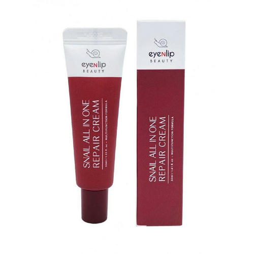 Eyenlip Snail Крем для лица восстанавливающий с муцином улитки Snail All In One Repair Cream (Tube)