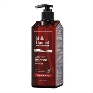 Milk Baobab Sdr Шампунь для волос бессульфатный и бессиликоновый с экстрактом розы MilkBaobab Sensitive Shampoo Damask Rose