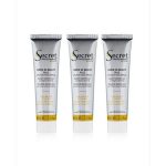 Kydra Secret Professionnel Creme de Beaute Plus - Несмываемый питательный крем с маслом абрикосовых косточек для очень сухих/поврежденных волос Маска красоты Плюс 3х150 мл