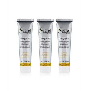 Kydra Secret Professionnel Creme de Beaute Plus - Несмываемый питательный крем с маслом абрикосовых косточек для очень сухих/поврежденных волос Маска красоты Плюс 3х150 мл