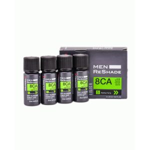 Goldwell Men Reshade Grey Blending Power Shot 8CA - Экспресс-корректор седины светлый блондин 4x20 мл