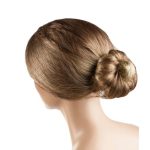 Сеточка-паутинка для волос светло-коричневая