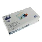 Перчатки парикмахерские прозрачные 100 штук (S)