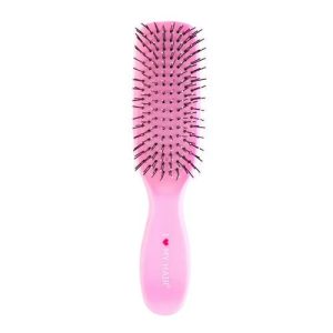 Парикмахерская щетка I LOVE MY HAIR "Spider Soft" 8 0409-1503S-071503 розовая матовая S