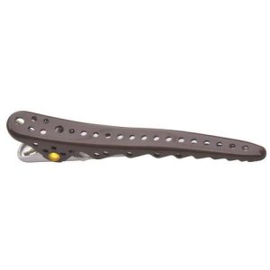 Зажимы Y.S.Park Shark Clip YS-15*08 (8 шт.) шоколадные