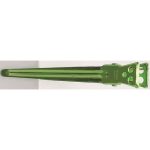 Зажимы Y.S.Park Clips M YS-14*10 (10 шт.) зеленые