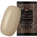 Парфюмерное твердое крем-мыло Tesori d’Oriente Hammam масло аргана и апельсиновый цвет 125 гр