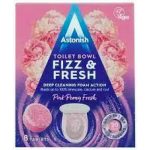 Таблетки для мытья унитаза Astonish Fizz&Fresh Розовый Пион 8 капсул