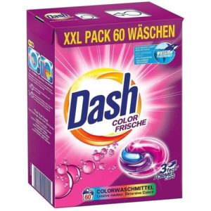 Капсулы для стирки Dash Color Frische для цветного 60 шт
