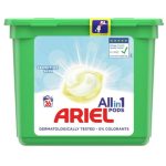 Капсулы для стирки Ariel Pods Все-в-1 Для чувствительной кожи, для белых и цветных тканей, 26 шт