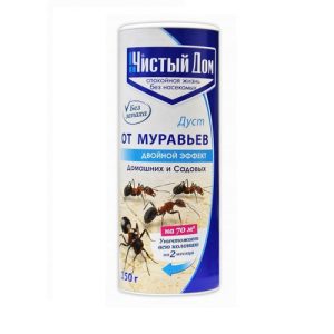 Дуст Чистый дом от муравьев без запаха 1 шт