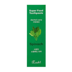 Паста зубная `BLOOM` SUPER FOOD Шпинат 100 г
