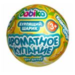 Шар для ванн детский Babiko Ароматное купание, банановый смузи, с игрушкой, 140 г