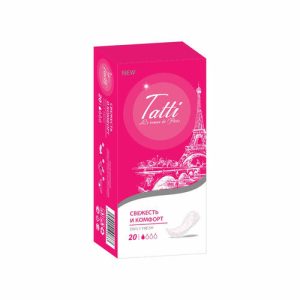 Прокладки гигиенические ежедневные Tatti Daily fresh, 20шт
