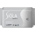 Гигиенические прокладки Siola Silver Line с анионным вкладышем night 14шт