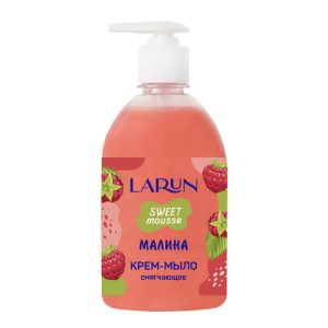 Крем-мыло Larun Sweet Mousse Малина, 500 мл